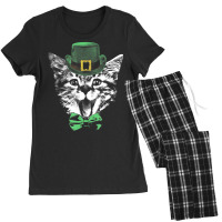 Limited Edition Leprechaun Cat St Patricks Days St Catrick's Day Cat L Women's Pajamas Set | Artistshot