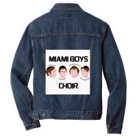 Miami Boys Choir Funny Quotes Men Denim Jacket | Artistshot