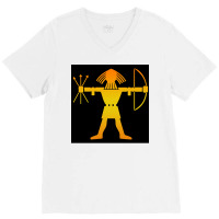 Vikingullr God Of Archery Gift Idea  Summer Cute V-neck Tee | Artistshot