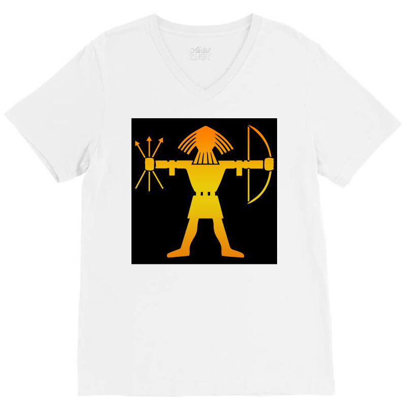 Vikingullr God Of Archery Gift Idea  Summer Cute V-neck Tee | Artistshot