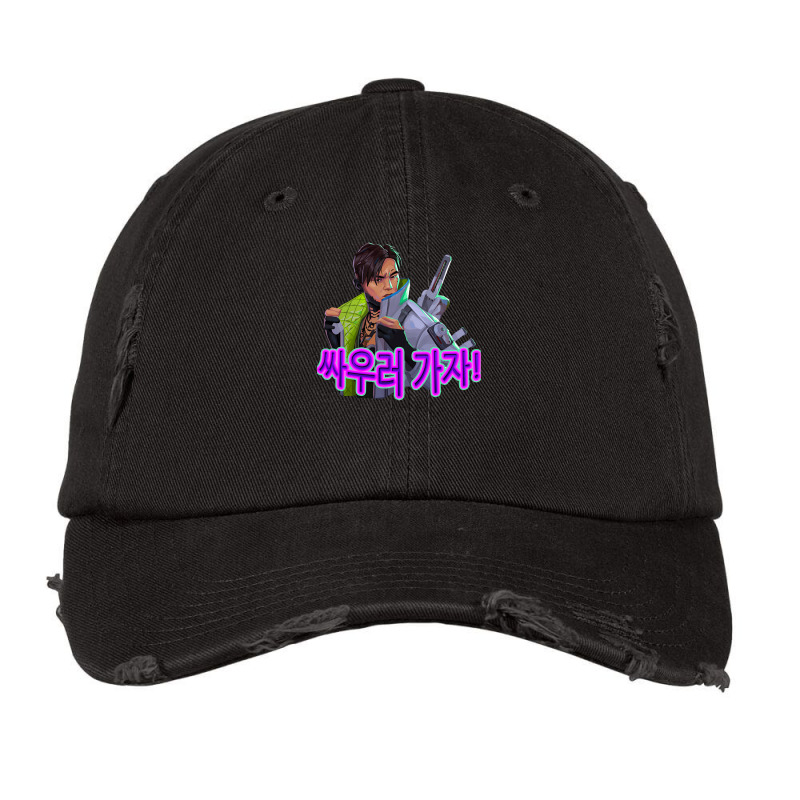 Apex Legends Holosprays Crypto Let's Go Fight Black Vintage Cap by JemmaLyna | Artistshot