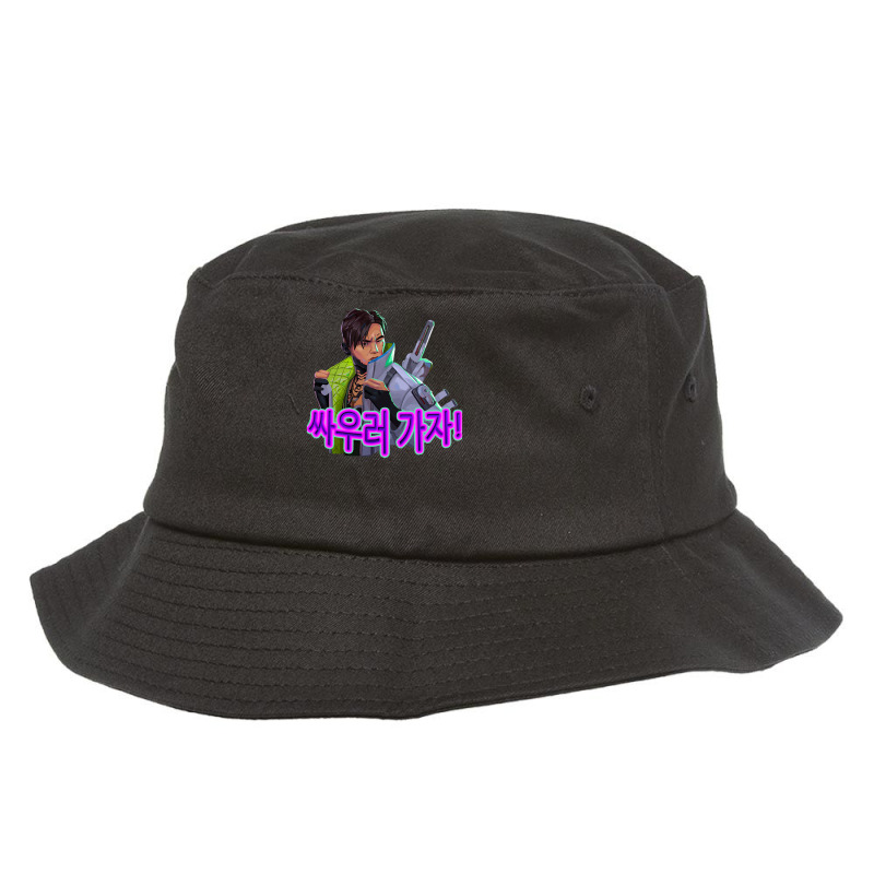 Apex Legends Holosprays Crypto Let's Go Fight Black Bucket Hat by JemmaLyna | Artistshot