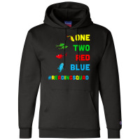 Trending Reading Teacher Squad Oh The Places One Two Red Blue Fish Champion Hoodie | Artistshot