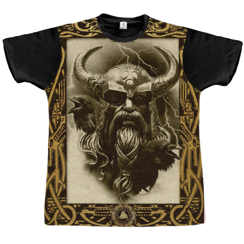 Odin  Blue Gift Travel Graphic T-shirt | Artistshot