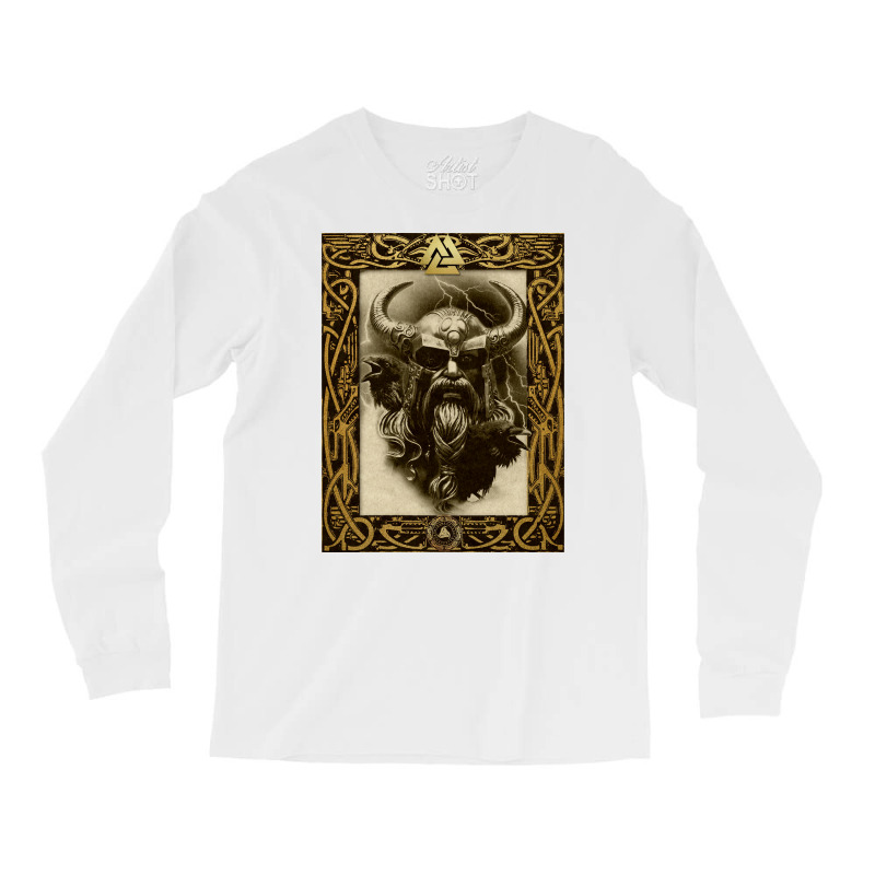 Odin  Blue Gift Travel Long Sleeve Shirts | Artistshot