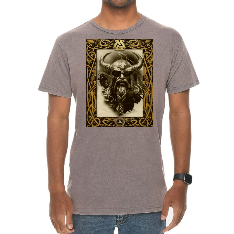 Odin  Blue Gift Travel Vintage T-shirt | Artistshot