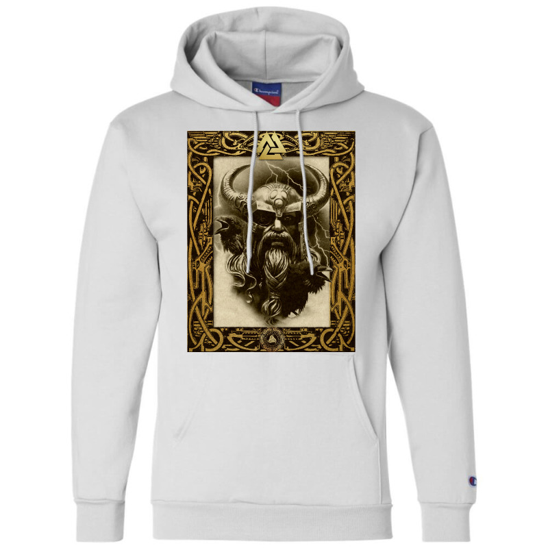 Odin  Blue Gift Travel Champion Hoodie | Artistshot