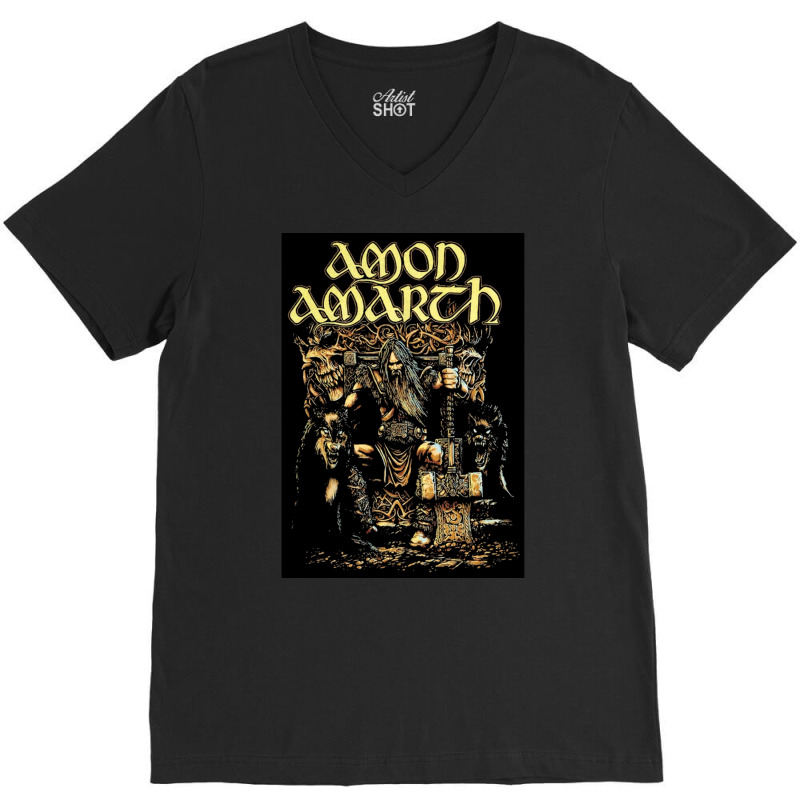 Viking Amon Gtgt To The Amarth  Summer Trending V-neck Tee | Artistshot