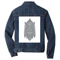 Odin Rune Viking  Hipster Stars Men Denim Jacket | Artistshot