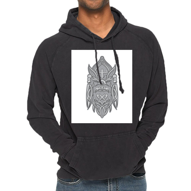 Odin Rune Viking  Hipster Stars Vintage Hoodie | Artistshot