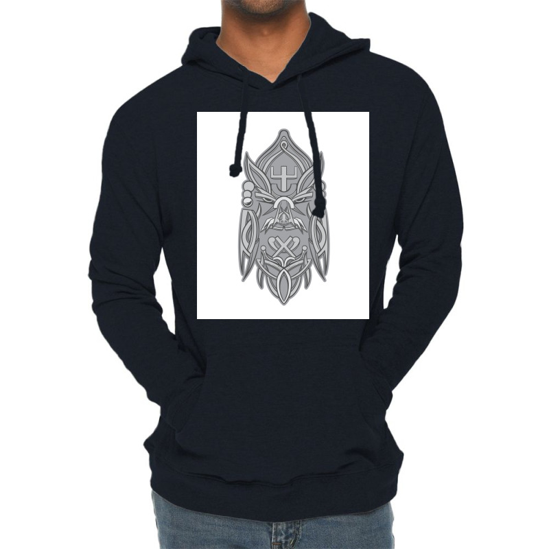 Odin Rune Viking  Hipster Stars Lightweight Hoodie | Artistshot