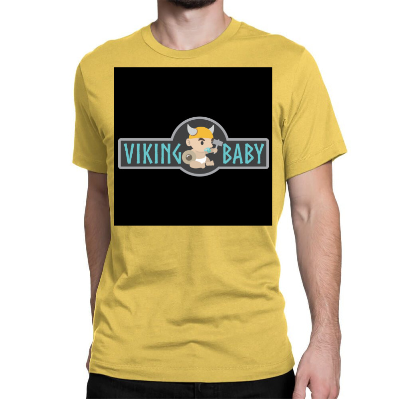 Viking Baby With Pacifier Vikings Gift Idea  70s Boy Classic T-shirt | Artistshot