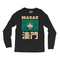 Flag Of Macao Special Administrative Region Of The People's Republic O Long Sleeve Shirts | Artistshot