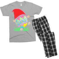 Easter Gnome T  Shirt Easter Gnome Dwarf Elf Colorful Easter Egg Costu Men's T-shirt Pajama Set | Artistshot