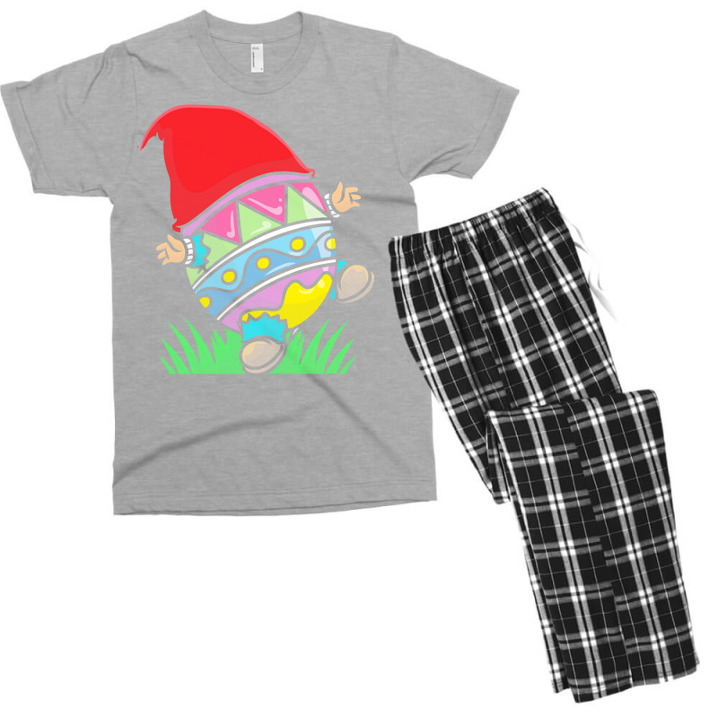 Easter Gnome T  Shirt Easter Gnome Dwarf Elf Colorful Easter Egg Costu Men's T-shirt Pajama Set | Artistshot