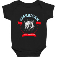 American Real Patriot Baby Bodysuit | Artistshot