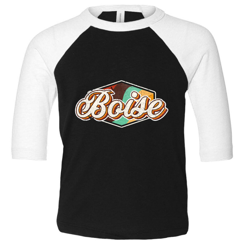 Boise City Toddler 3/4 Sleeve Tee by denverhumans58 | Artistshot