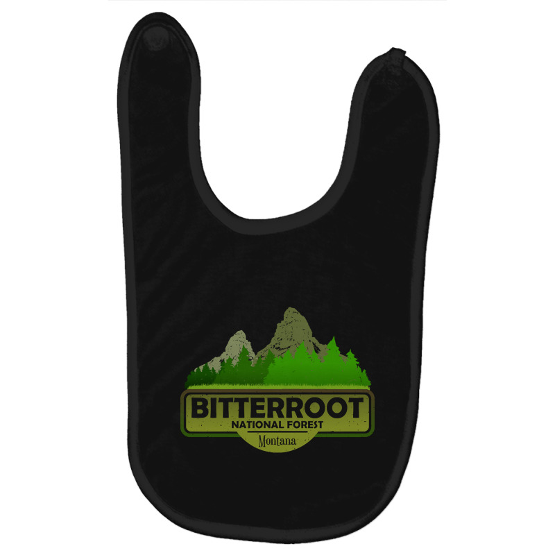 Bitterroot National Forest Mt State, Montana Usa, Nature Landscape Baby Bibs by kayakbetween30 | Artistshot