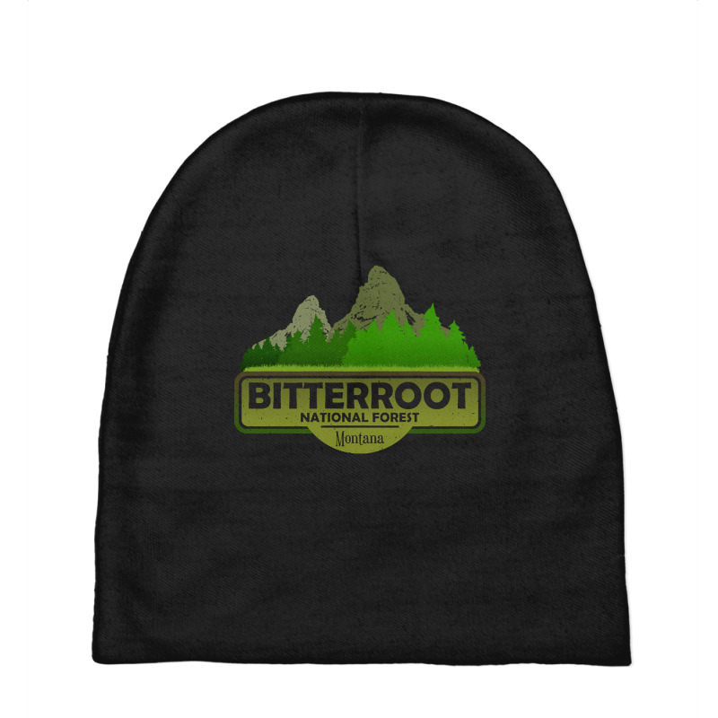 Bitterroot National Forest Mt State, Montana Usa, Nature Landscape Baby Beanies by kayakbetween30 | Artistshot