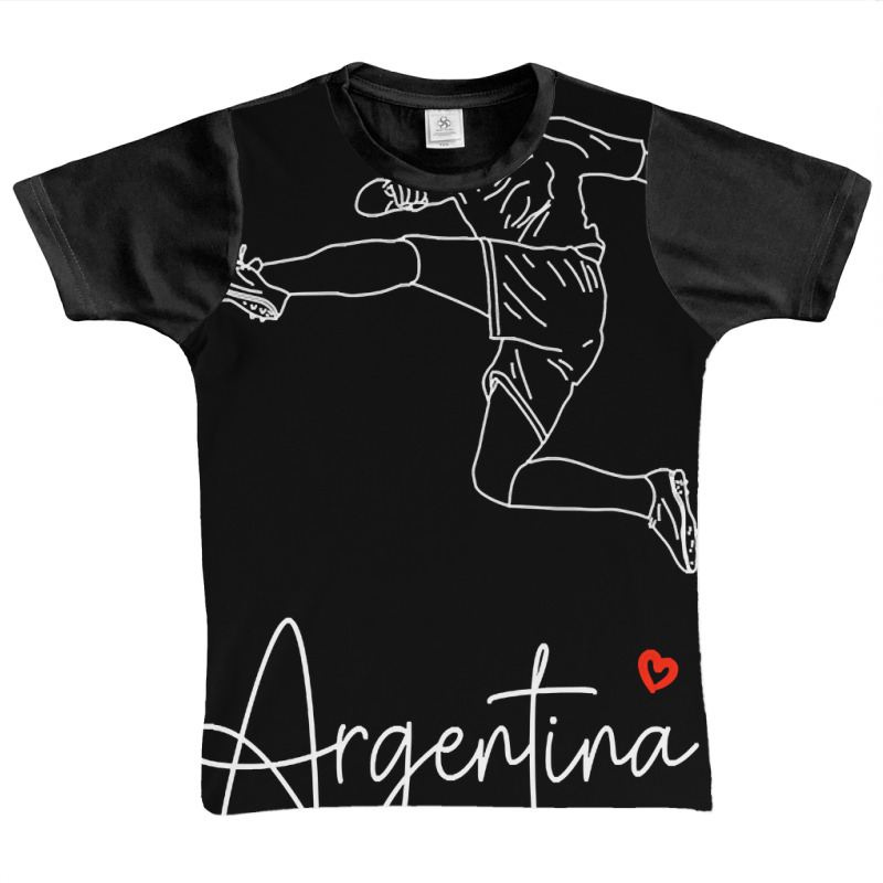 Argentina Football Graphic Youth T-shirt | Artistshot