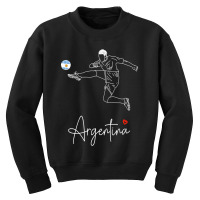 Argentina Football Youth Sweatshirt | Artistshot