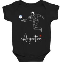 Argentina Football Baby Bodysuit | Artistshot