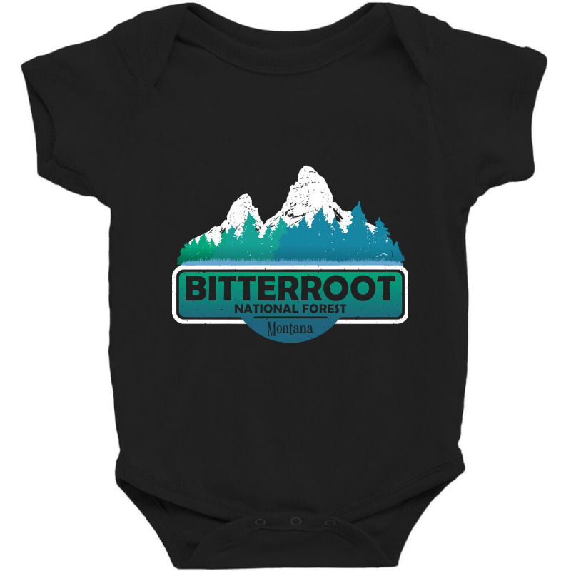 Bitterroot National Forest Mt State, Montana Usa, Nature Landscape-ng8 Baby Bodysuit by kayakbetween30 | Artistshot