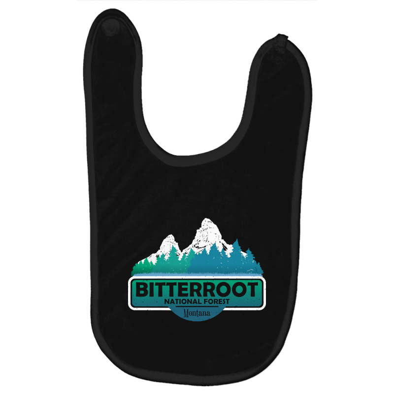 Bitterroot National Forest Mt State, Montana Usa, Nature Landscape-ng8 Baby Bibs by kayakbetween30 | Artistshot