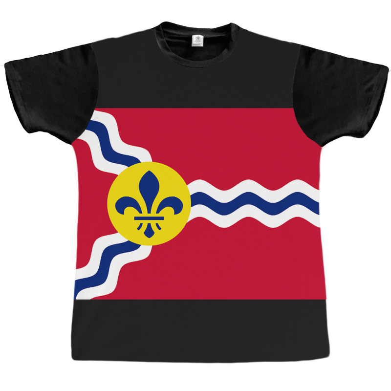 Flag Of St. Louis Graphic T-shirt by joanmouse000 | Artistshot