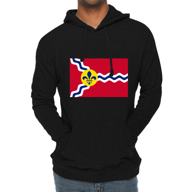 Flag Of St. Louis Lightweight Hoodie by joanmouse000 | Artistshot