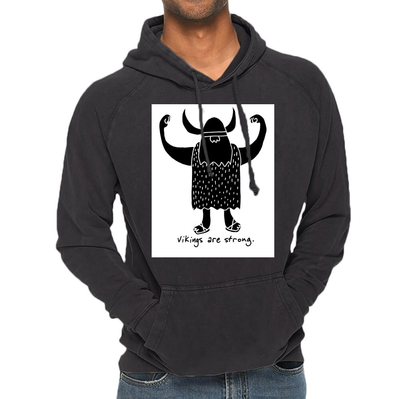 Strong Viking  Music Funny Vintage Hoodie | Artistshot