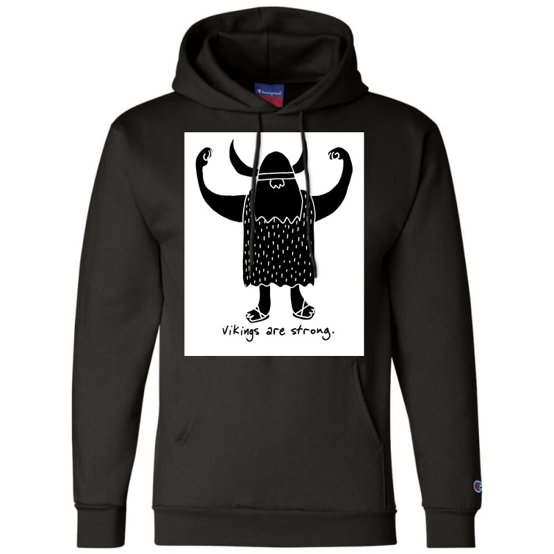 Strong Viking  Music Funny Champion Hoodie | Artistshot