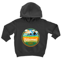 Bitterroot National Forest, Montana Nature Landscape Toddler Hoodie | Artistshot