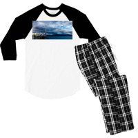 Voyage Of The Vikings  Love Hippie Men's 3/4 Sleeve Pajama Set | Artistshot