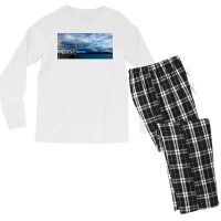 Voyage Of The Vikings  Love Hippie Men's Long Sleeve Pajama Set | Artistshot