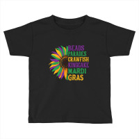 Beads Parades Crawfish Kingcake Funny New Orleans Mardi Gras Toddler T-shirt | Artistshot