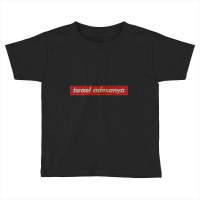 Israel Adesanya - Simple Red Vintage Toddler T-shirt | Artistshot