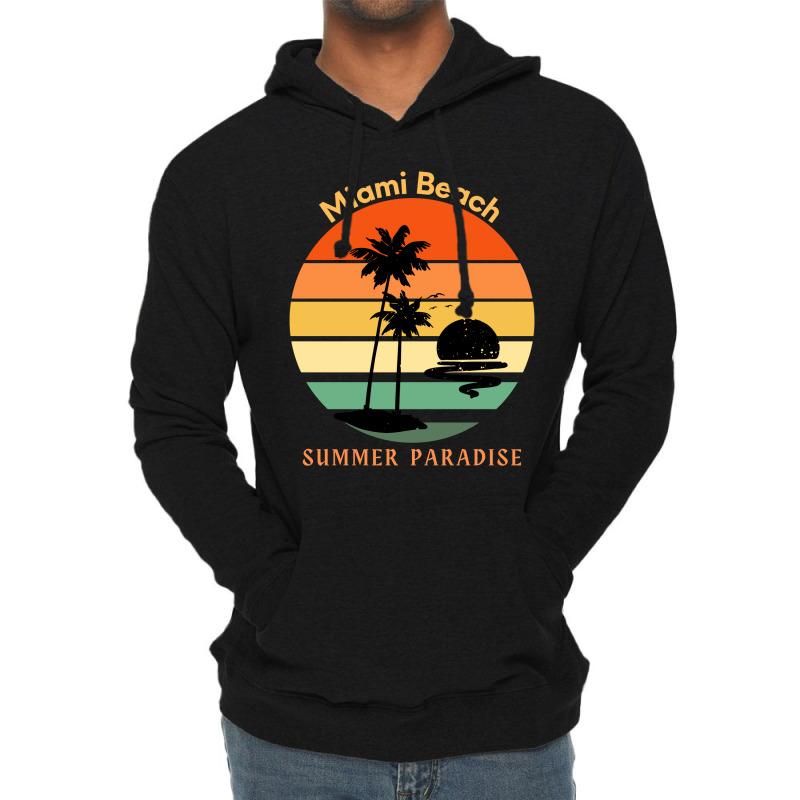 Summer Paradise Lightweight Hoodie by thebrandal | Artistshot