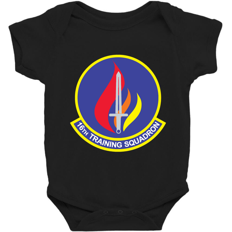 16th Training Squadron (u.s. Air Force) Baby Bodysuit by Weasetu1379 | Artistshot