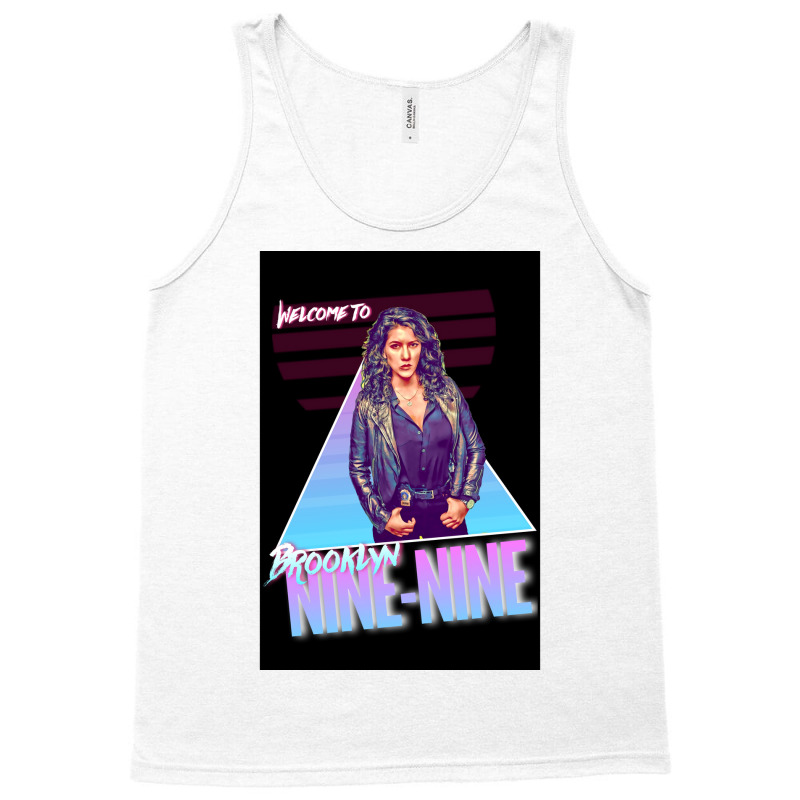 Welcome To The Nine Nine Sergeant Detective Rosa Diaz Poster Funny Tank Top by wycoffyctejera6 | Artistshot