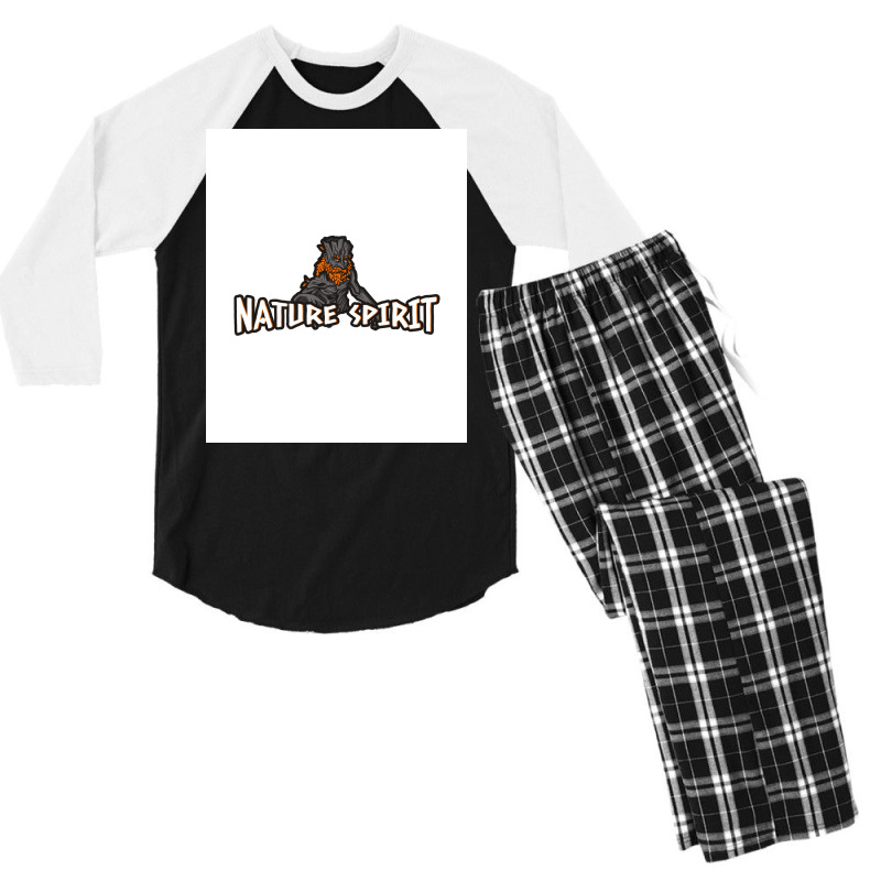 Viking Pagan Nature Spirit  Love Men's 3/4 Sleeve Pajama Set | Artistshot