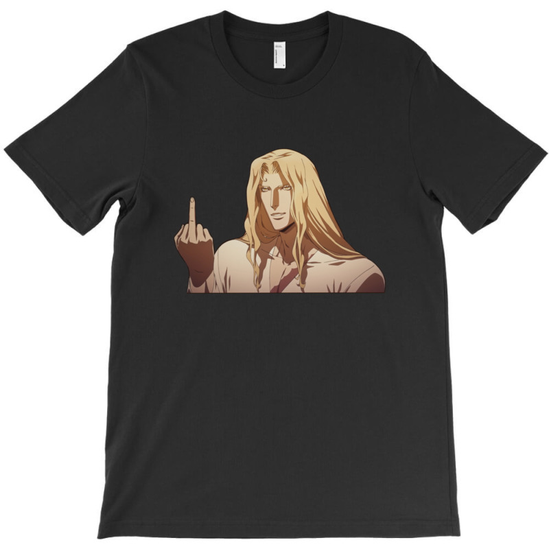 Alucard Flipping The Bird T-shirt | Artistshot