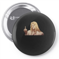 Alucard Flipping The Bird Pin-back Button | Artistshot