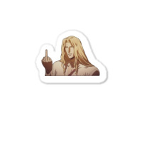 Alucard Flipping The Bird Sticker | Artistshot