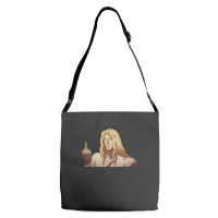 Alucard Flipping The Bird Adjustable Strap Totes | Artistshot