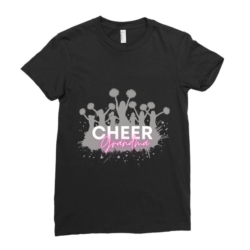 Cheer Grandma Ladies Fitted T-Shirt by BrianneRemers65 | Artistshot