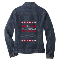 Ancient Knits - Io Saturnalia Ladies Denim Jacket | Artistshot