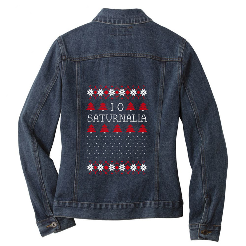 Ancient Knits - Io Saturnalia Ladies Denim Jacket by SallyThompson | Artistshot