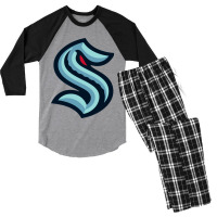 Seattle Kraken Men's 3/4 Sleeve Pajama Set | Artistshot