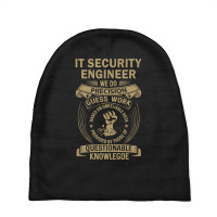 It Security Engineer - We Do Precision Baby Beanies | Artistshot